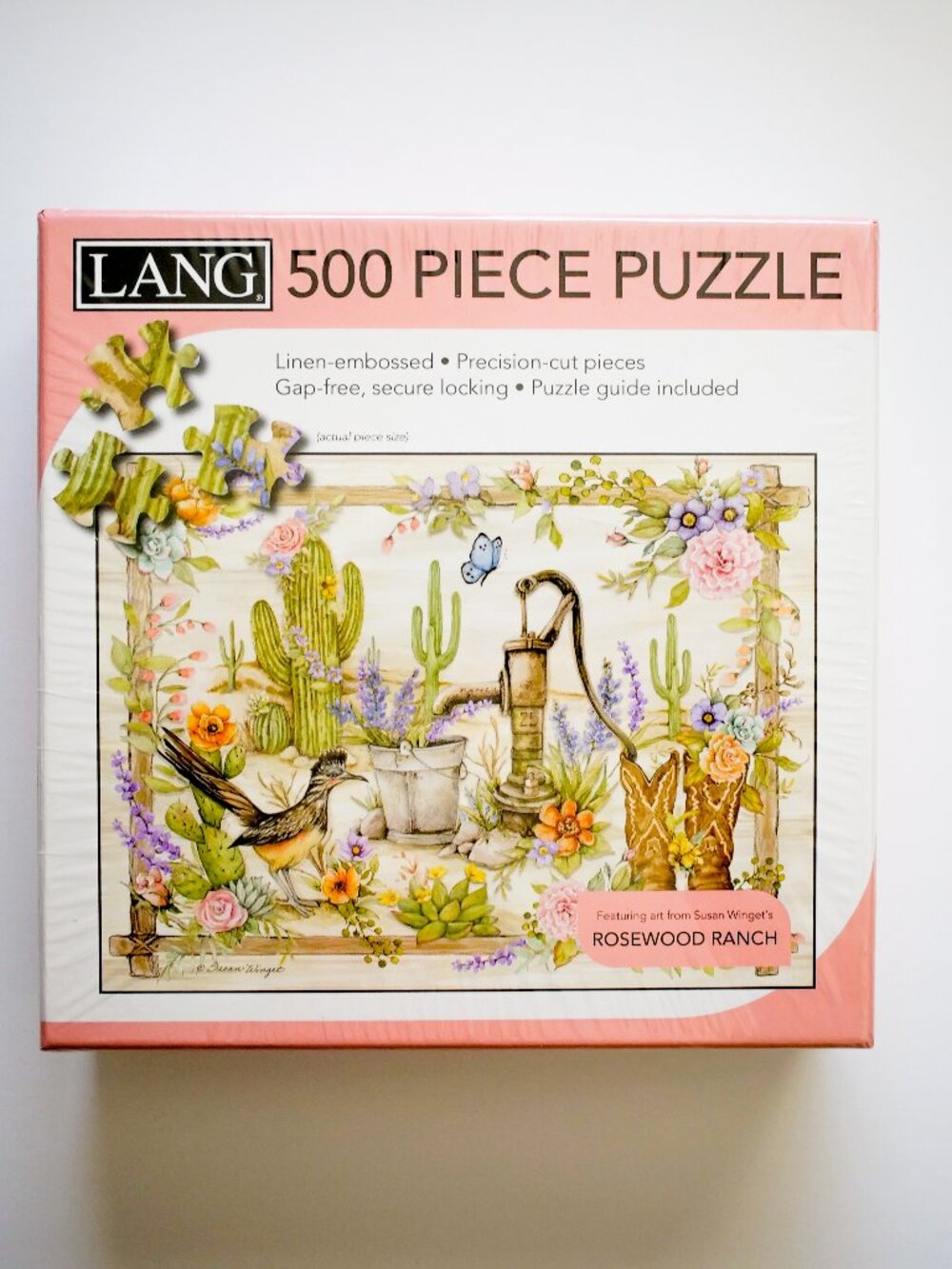 🌟 NEW 🌟 "Rosewood Ranch" (500) Piece Lang Jigsaw Puzzle
